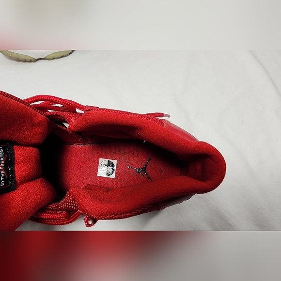 Nike Air Jordan 11 Retro Win Like '96 378038-623 Youth Size 6.0 Red - Picture 14 of 16